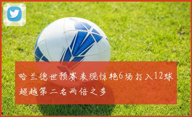 哈兰德世预赛表现惊艳6场打入12球超越第二名两倍之多